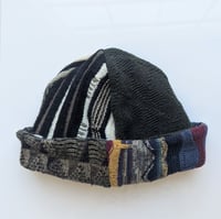 Image 3 of Upcycled Reversible Beanie Cotton Blend 2