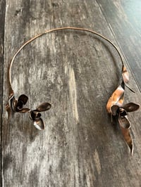 Image 4 of Snowdrop Torc Style Necklace ~ medium