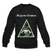 Image of Glow in the dark Majesta Couture Crewneck