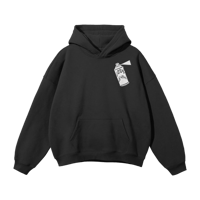 Image 1 of Street Canvas Hoodie - Black