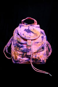 Image of Backpack, Coral "Magmatic Earthquake" Pattern