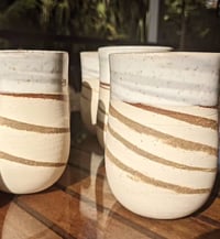 Image 2 of Marbled tumblers with OPAL glaze