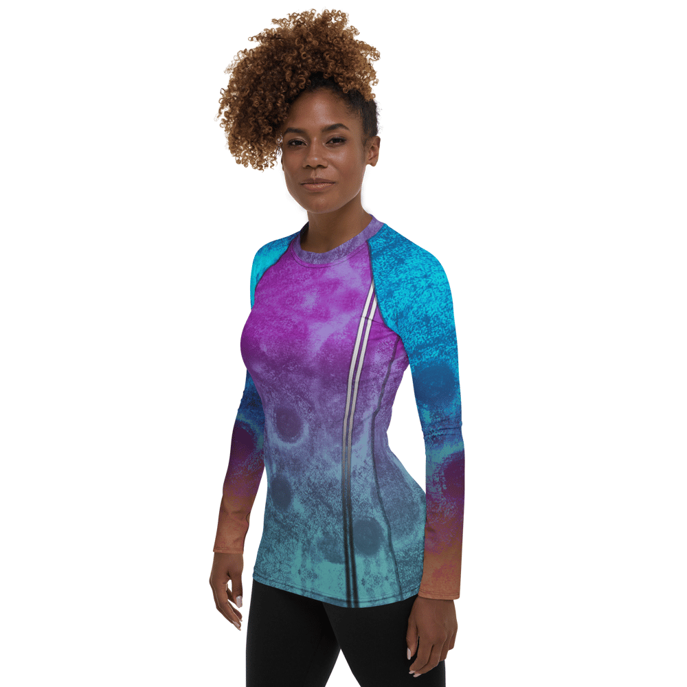 Image of Abstract Autumn Women's Rash Guard