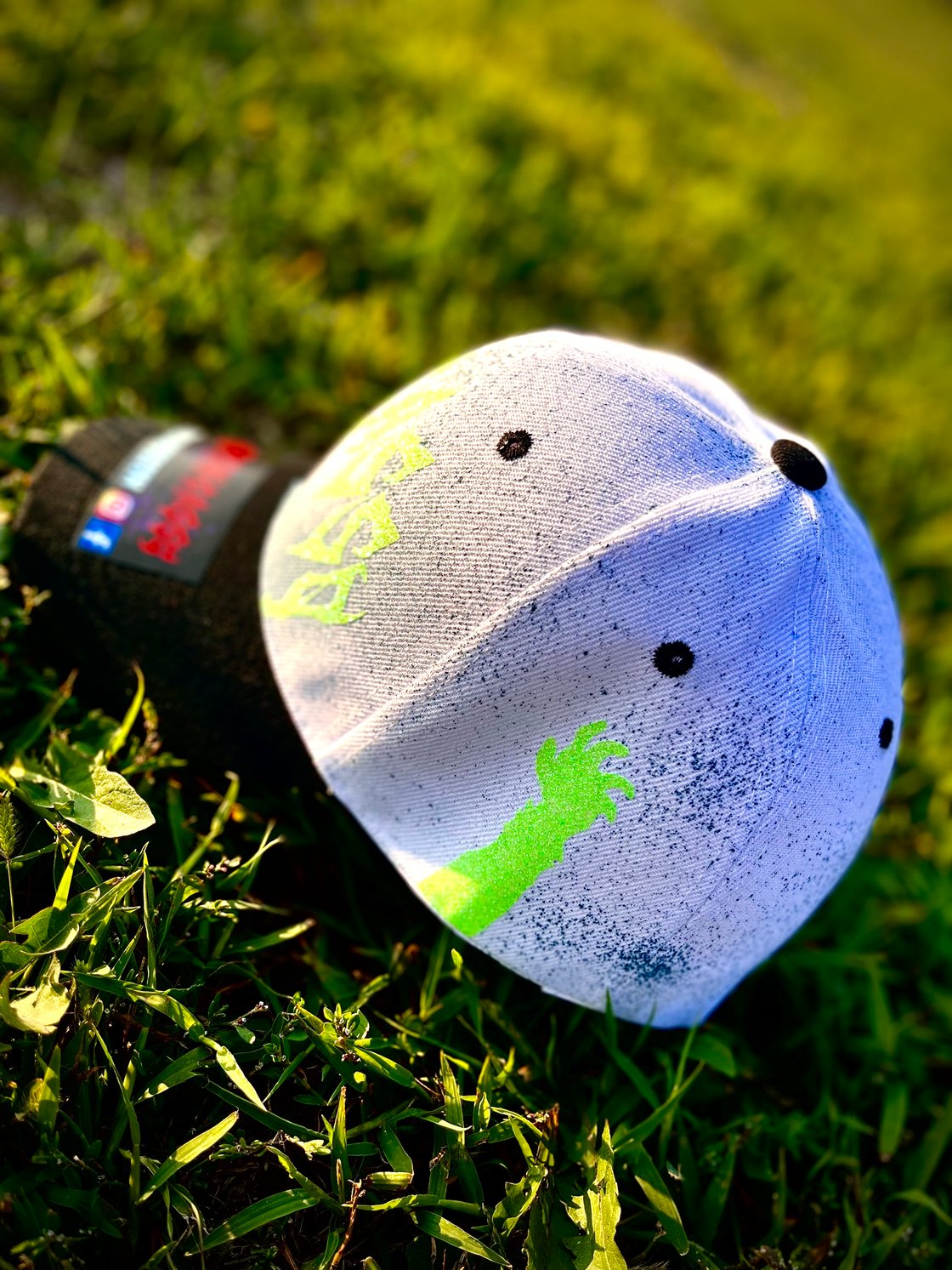 Image of Neon green (GLOW) hat 