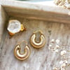 BRANDY HOOPS IN GOLD