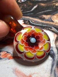 Image 2 of Flower in Sunshine Dotstack Pendant 