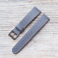 Image 1 of Baby Blue Pigskin Strap In 40’s Style