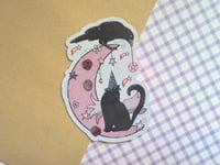 Image 3 of Wizard Cat & Crow - Sticker