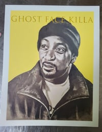 Image 2 of Ghostface Killah print. 8"x10"