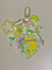 Image 1 of smiski picture frame keychain 