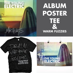 Image of "Machines" album bundle #2 (CD/digital/signed poster/tee)