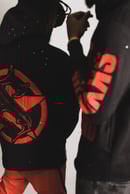 Image 3 of Red/ Black Hoodie 