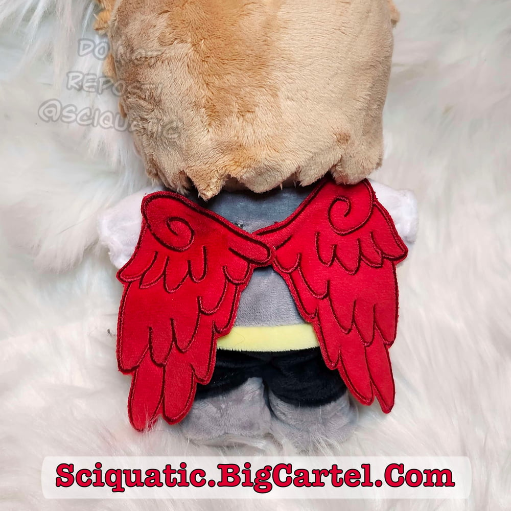 Image of PREORDER Wing Hero Fantasy AU Plush (Read Description)