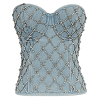 Image 1 of Blue Jean Corset