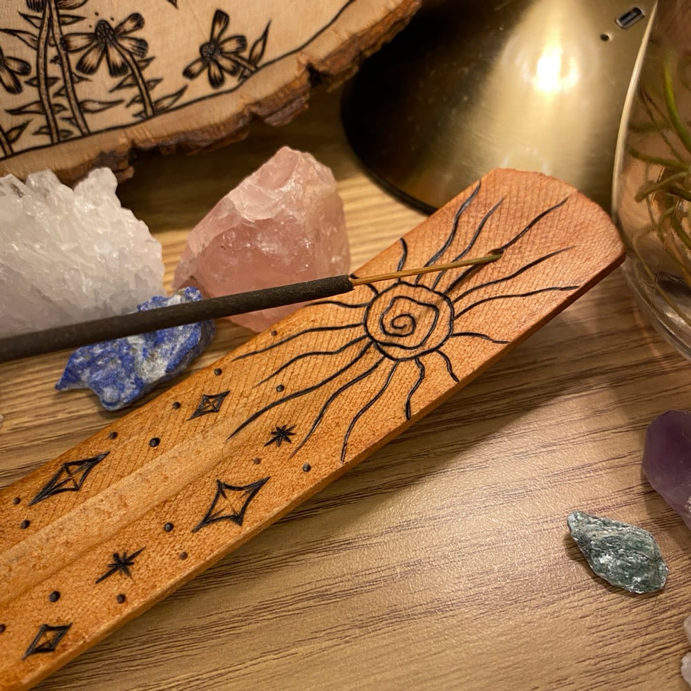 Image of Rising Sun Incense Holder