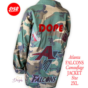 Image of Atlanta Falcons Camo Jacket 