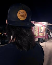 Leather Patch SnapBack Hat 💸