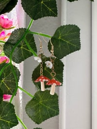Image 1 of Mushy earrings 🍄