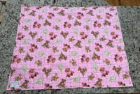 Image 3 of Pink teddy bear baby quilt 