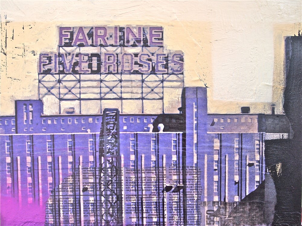 Image of MARC GOSSELIN, Farine five roses,  Montreal,   greeting cards #00007 