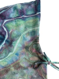 Image 5 of Adult Knit Balaclava in Mermaid Geode Ice Dye