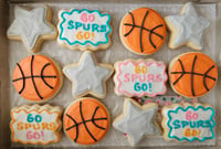 Box of 12 mini sugar cookies, Pickup 6/3