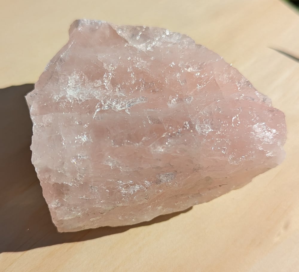 Rose Quartz Chunk