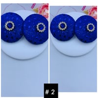 Image 11 of   Button Earrings #2