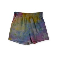 Image 3 of M 100% Cotton French Terry Sweatsuit Set in Muted Euphoria Spiral Ice Dye