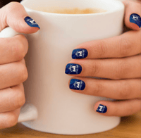 Image 4 of SILENT Night Minx Nail Art 