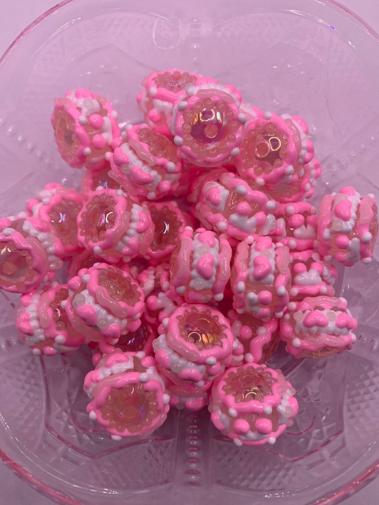 Image of Hand Painted Beads