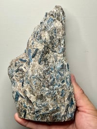 Image 8 of Kyanite in Quartz feldspar schist Brazil #2686