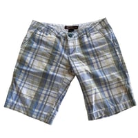 Image 1 of Plaid shorts 