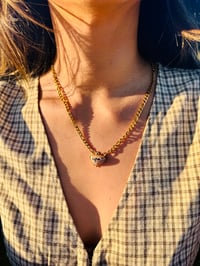 Image 5 of Green sparkle opal necklace 