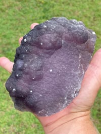 Image 20 of Purple Botryoidal Fluorite With Cubic Pyrite Specimen #447 