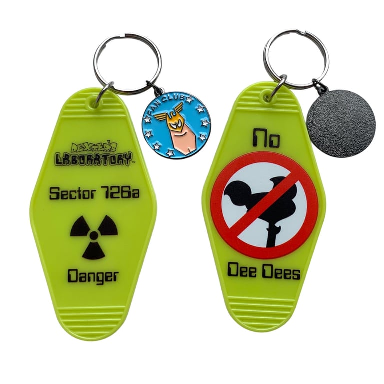 Laboratory Keychain | Think McFly Think Co
