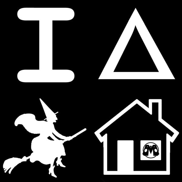 Image of I [triangle] Witch House shirt