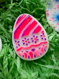 Image 1 of Hand painted Easter egg wax melts x 2