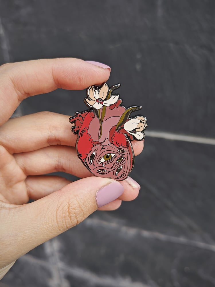 Image of Wild heart | hard enamel pin