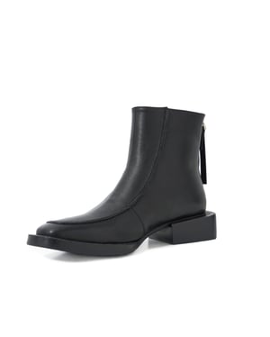 SQUARE TOE ZIPPER BOOT (LOW STOCK)
