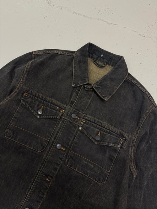 Image of Stone Island Denim Jacket, Size Large