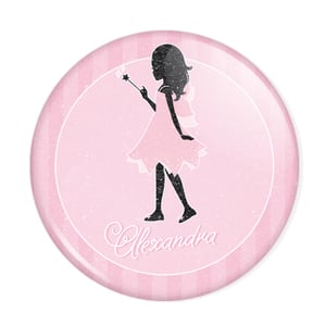 Image of Fairy Pocket Mirror/ Bag Tag/ Badge