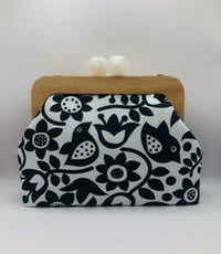 Image 1 of Navy Folk Bird Clutch
