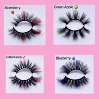 Image 1 of Colored Lashes 
