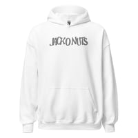 Image 2 of JACKONUTS ON YOU GRAY UNISEX HOODIE