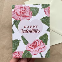 Happy Valentines Greetings Card 