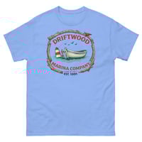 Image 1 of Driftwood Marina Company T-Shirt | Coastal Boat Vintage Graphic Tee