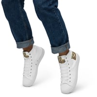 Men’s high top canvas shoes 123.FUTBOL
