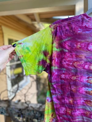 Image of MEDIUM Scream Into The Void Tie Dye Shirt