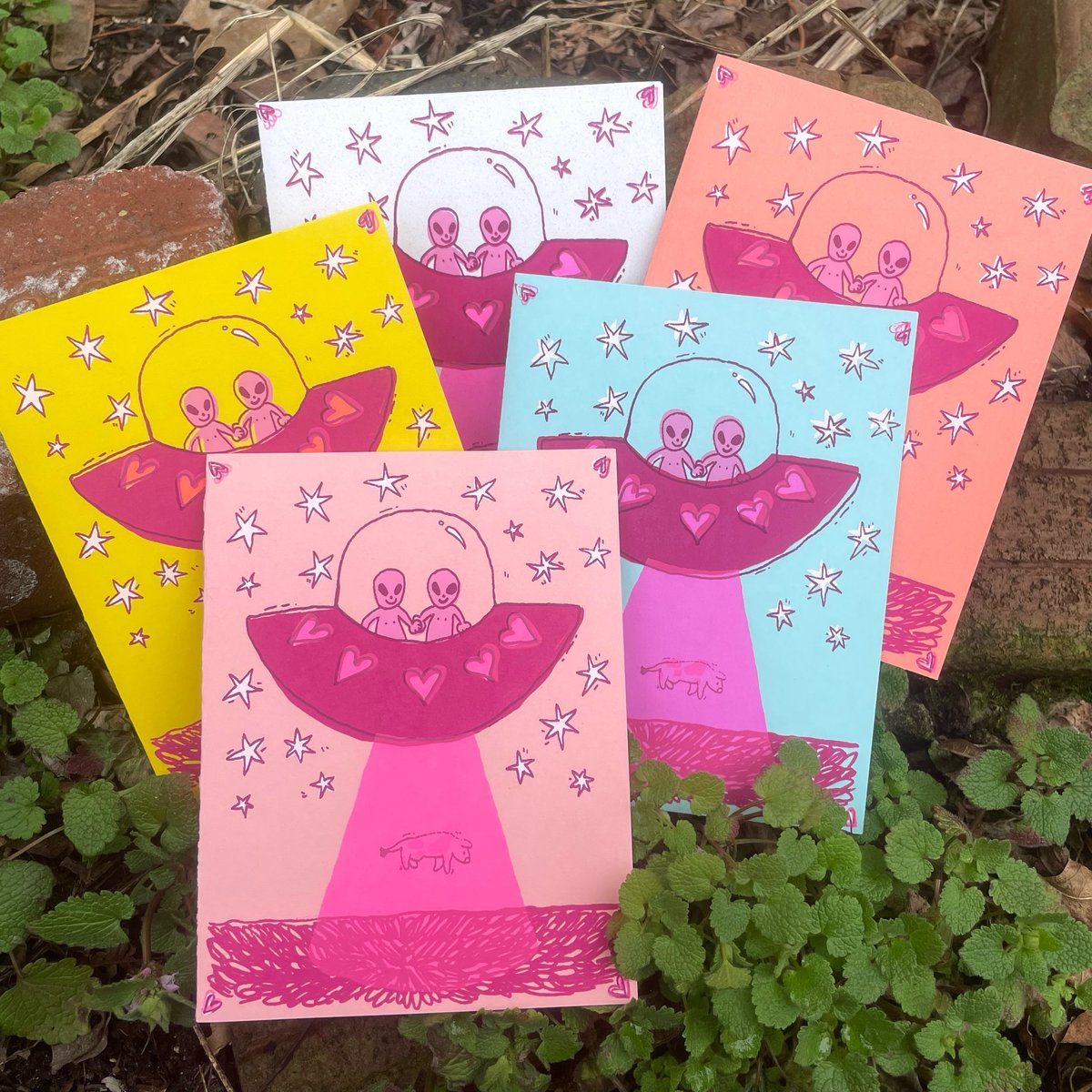 Aliens card | No Free Snacks